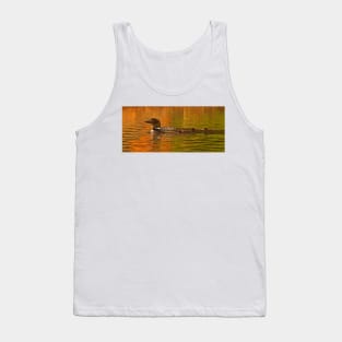 Follow the leader - Common loon Tank Top